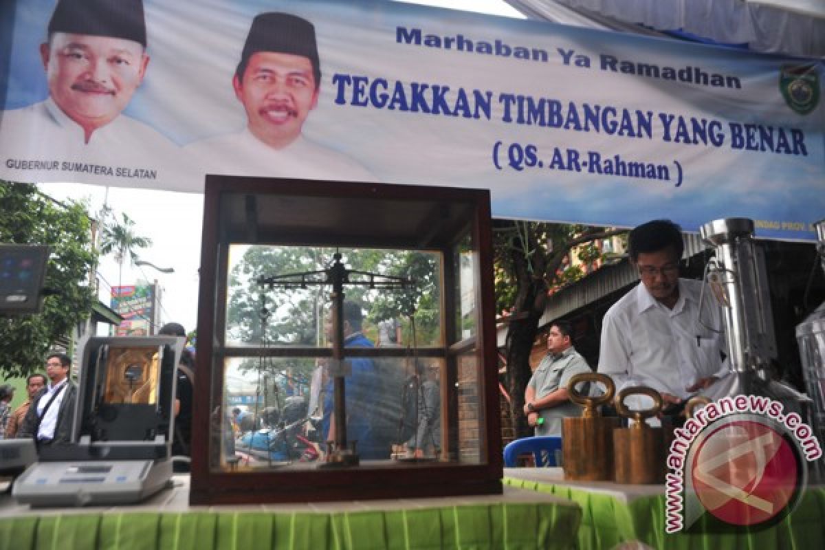 Sumsel target seluruh pasar tradisional tertib ukur 