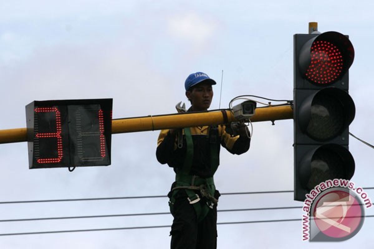 Inggris pakai lampu merah pintar kurangi macet, begini cara kerjanya