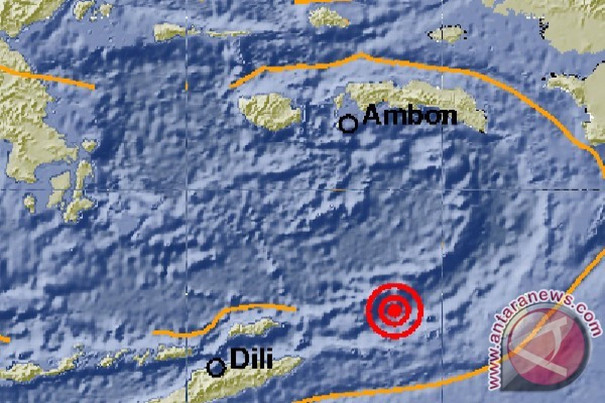 Gempa bumi Magnitudo 6 guncang Saumlaki tidak berpotensi tsunami