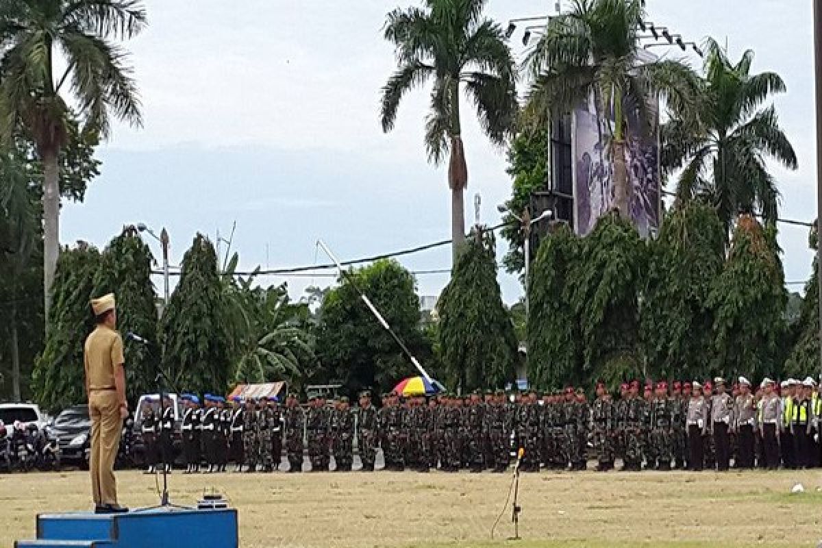 Gubernur Lampung pimpin gelar pasukan angkutan lebaran  