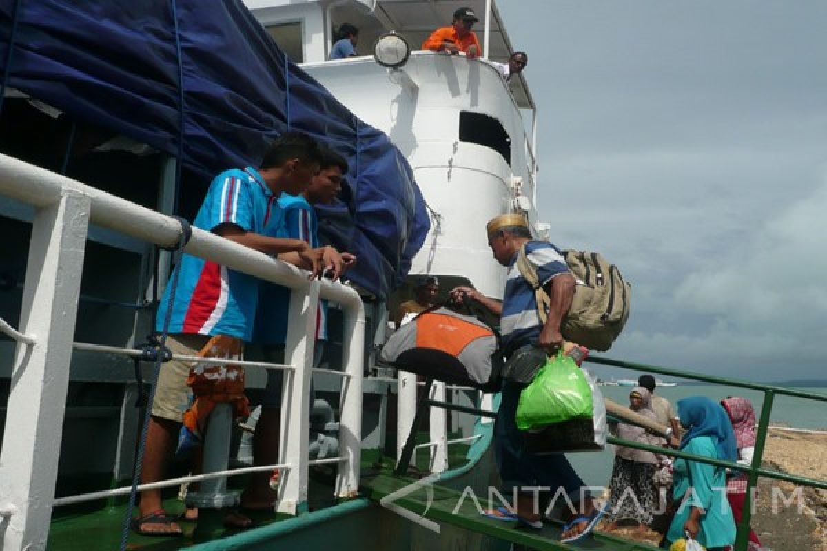 Kapal Mudik Gratis Kalianget-Kangean Angkut 134 Penumpang