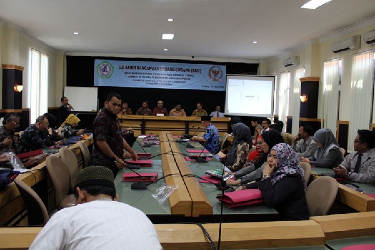 RUU Perencanaan Pembangunan Nasional Uji Sahih di Lampung