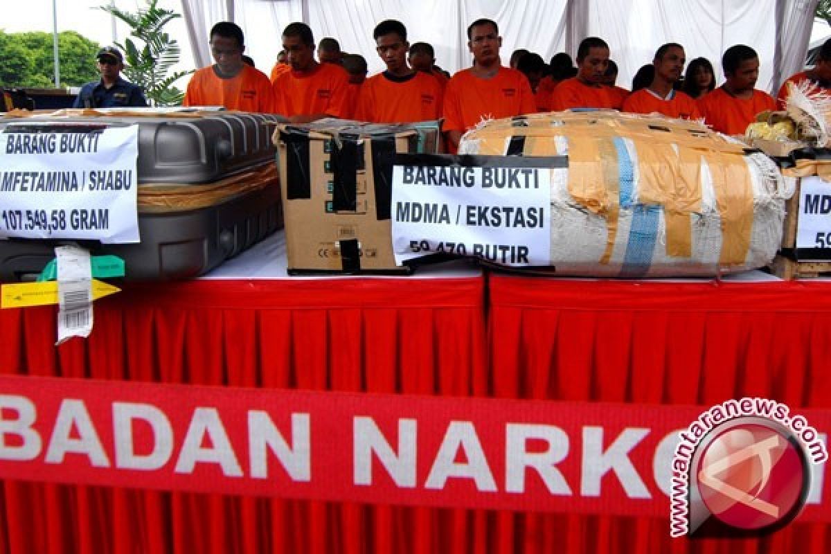 BNN: Lampung Merupakan Jalur Perlintasan Narkoba