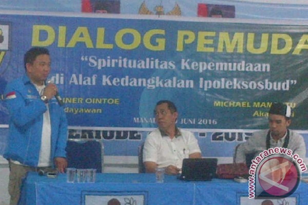 DPI KNPI Sulut kembali gelar dialog dengan OKP