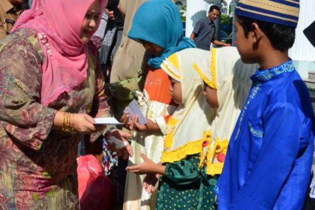 TP PKK Bengkalis Santuni Kaum Dhuafa dan Anak Yatim