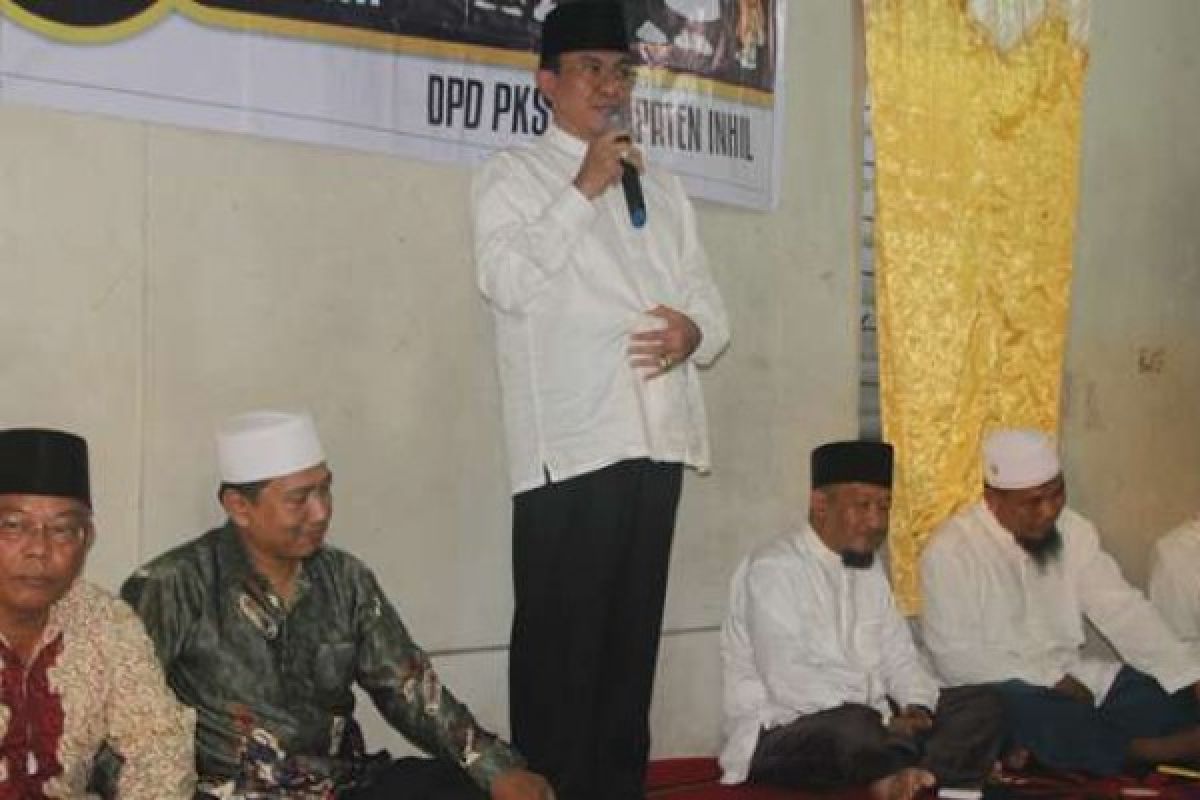 Bupati Inhil Buka Puasa Bersama Dengan Partai PKS