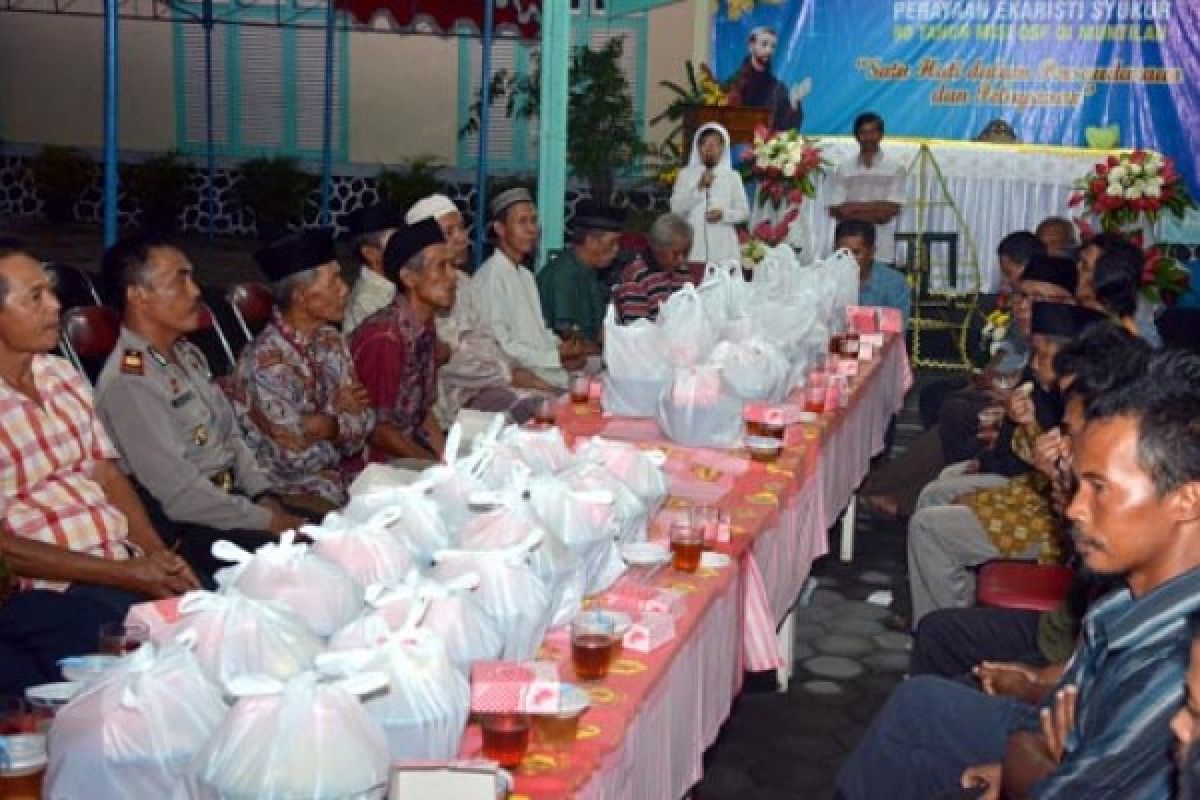 Warga Kenduri 90 Tahun Suster OSF di Muntilan