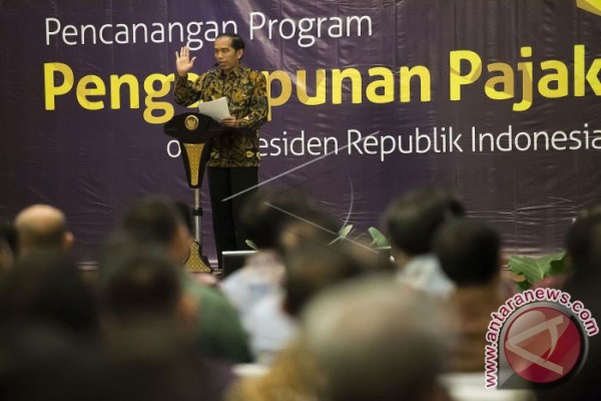 Presiden Jokowi Canangkan Program Pengampunan Pajak