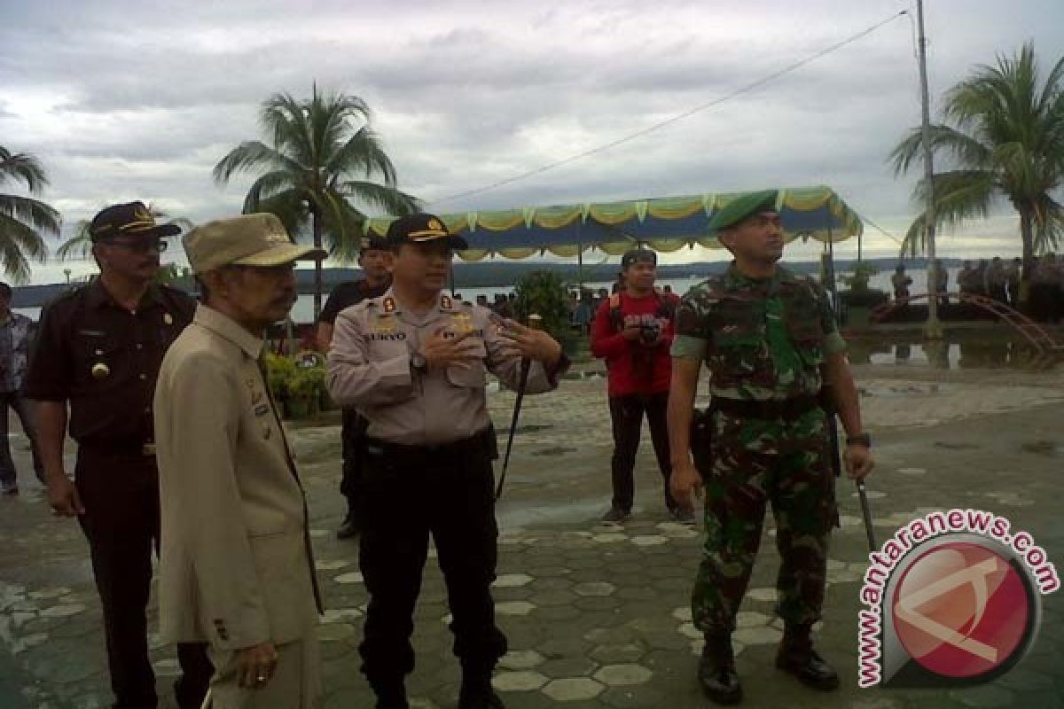 Baubau Apel Gelar Pasukan Pengamanan Idul Fitri