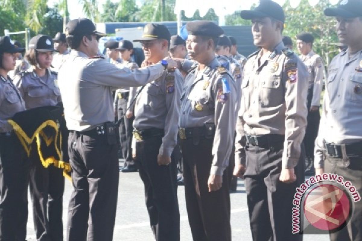 15 Polisi Pulang Pisau Naik Pangkat