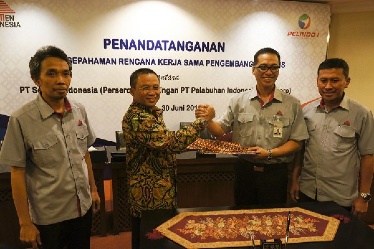 Semen Indonesia-Pelindo I Tandatangani Nota Kesepahaman Rencana Kerja Sama Pengembangan Bisnis 