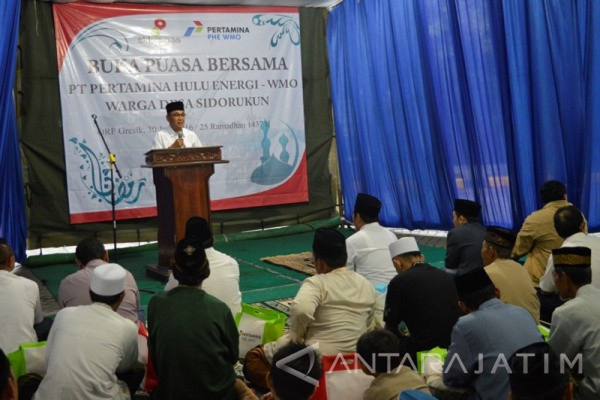 Pertamina PHE WMO Jalin Silaturahmi Warga Sidorukun Gresik