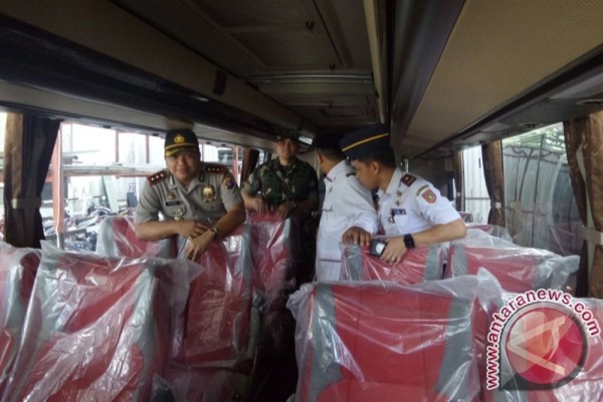 Kapolres Kobar dan Dandim Pangkalan Bun Tinjau Kesiapan Arus Mudik