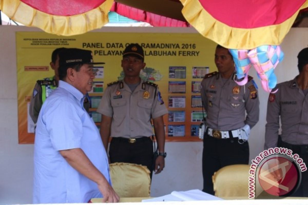 Bupati Penajam Tinjau Posko Ramadhaniya 