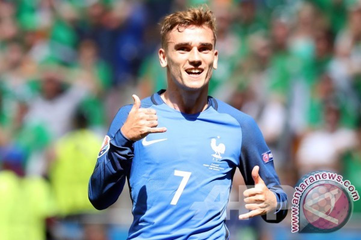 Euro 2016 - Griezmann puncaki daftar pencetak gol terbanyak