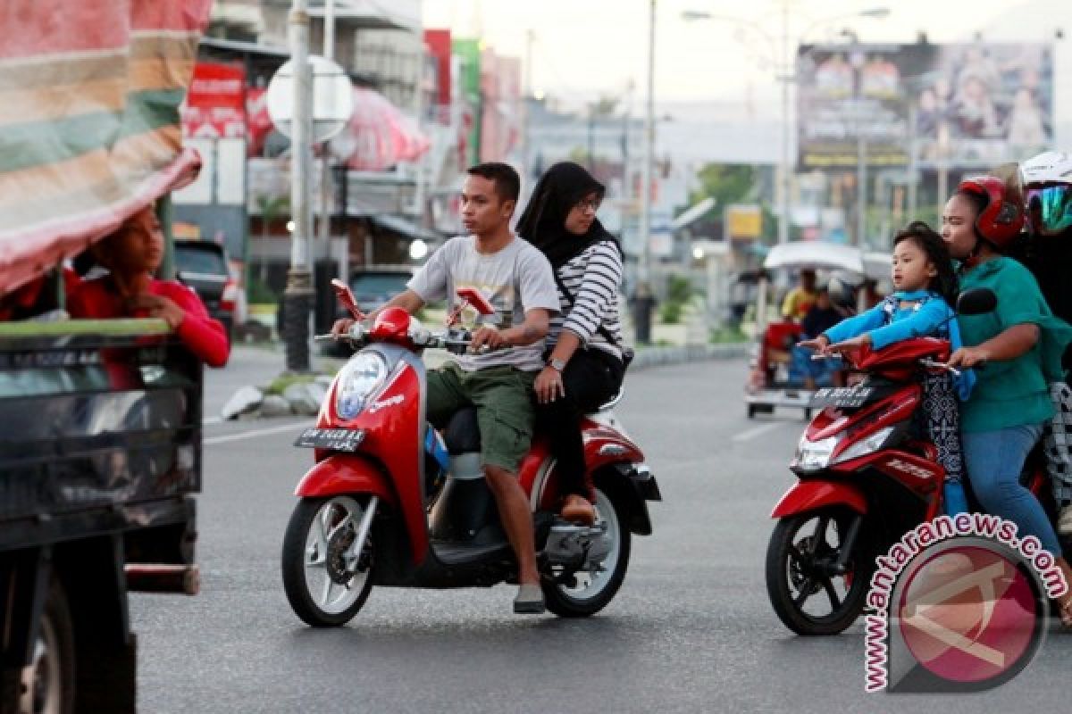 Lebaran 2016 - Polisi : Pelanggaran Penggunaan Helm Dominan 