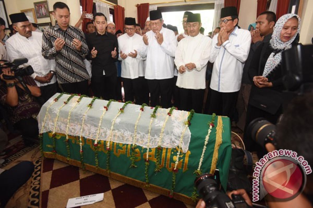 SBY melayat jenazah Ketua KPU RI