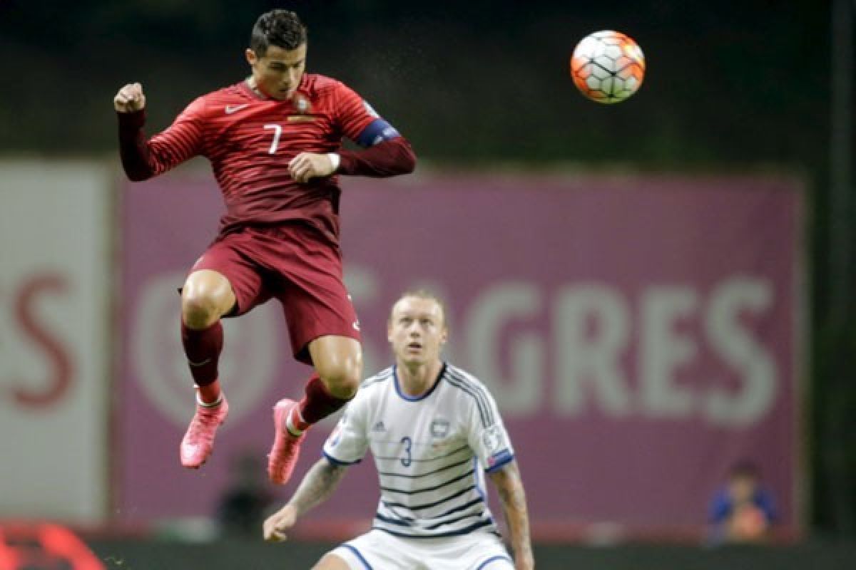 Ronaldo pimpin Portugal taklukkan Latvia