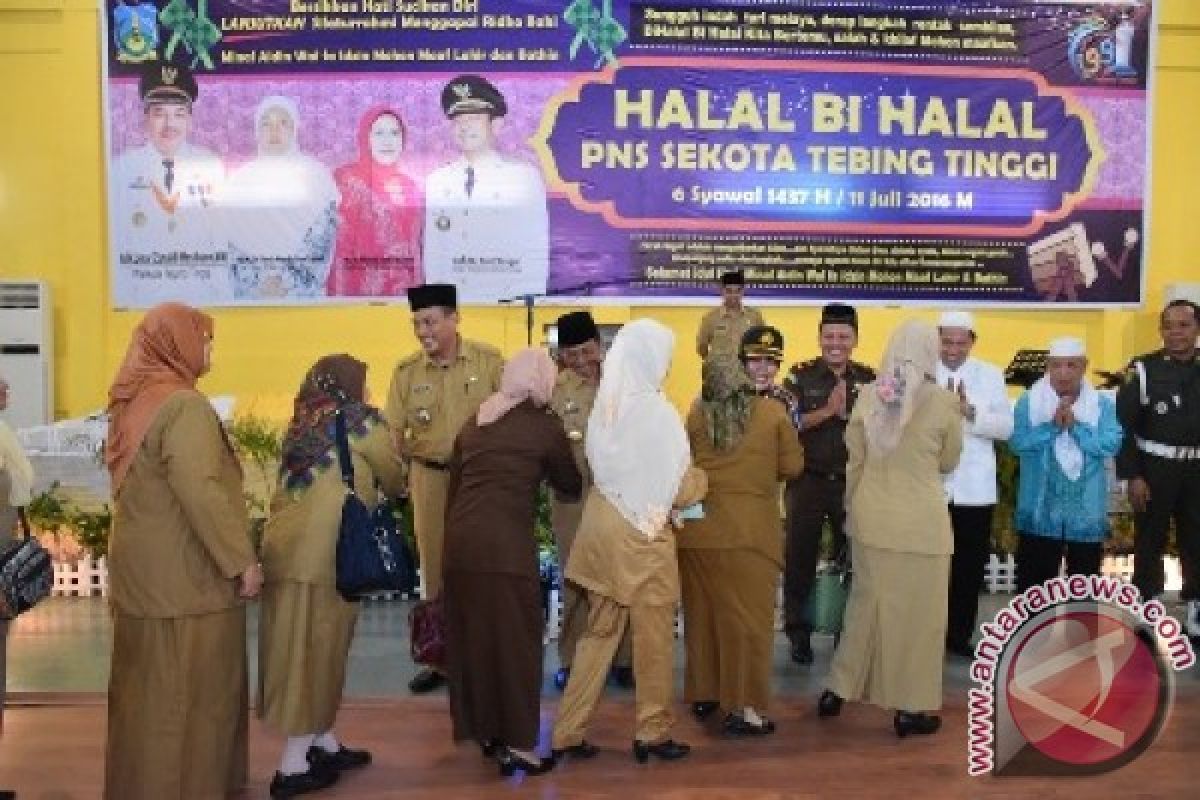 Walikota Halal Bil Halal Bersama ASN