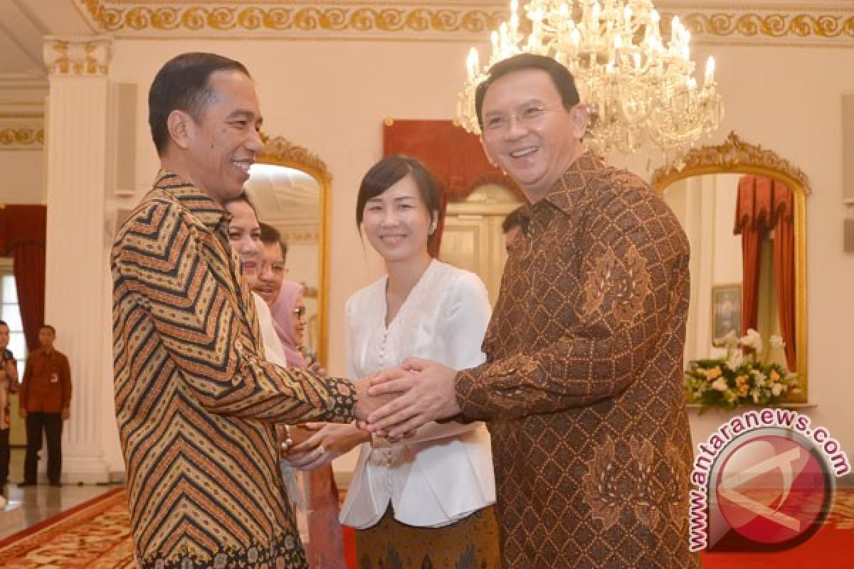 Presiden Jokowi halal bihalal dengan pimpinan lembaga negara