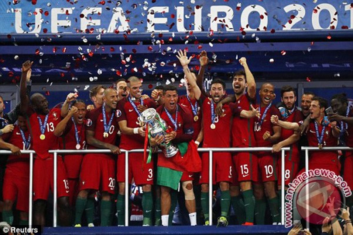 Euro 2016 - Portugal Juara Kalahkan Prancis 1-0