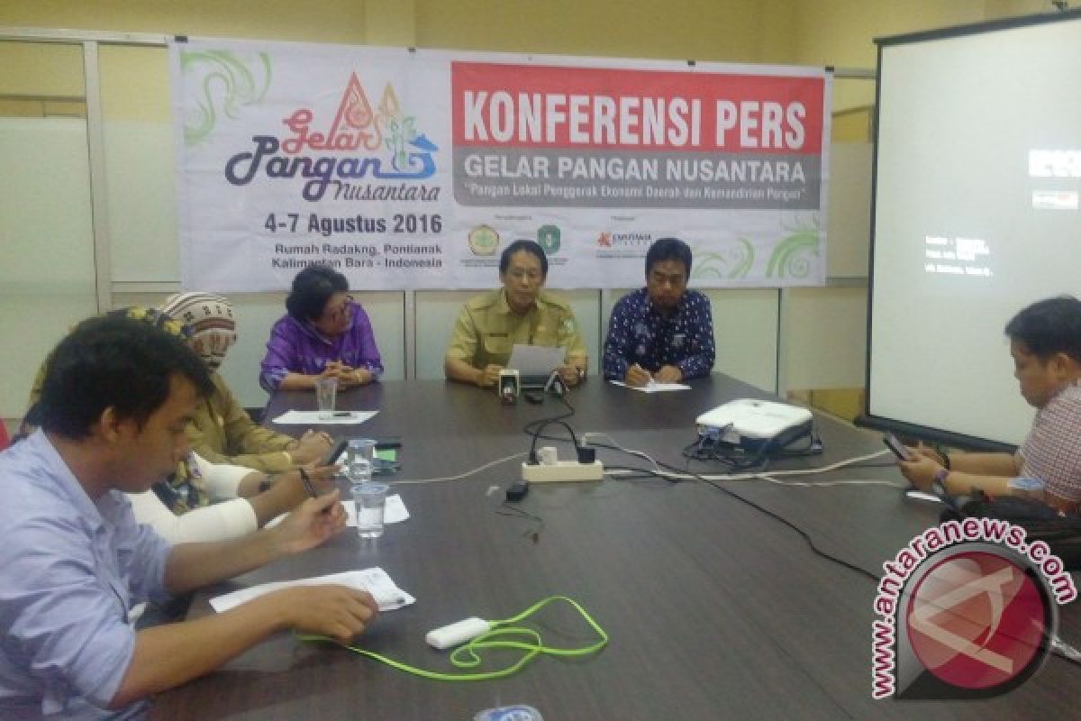 Kalbar Siap Laksanakan Gelar Pangan Nusantara 2016