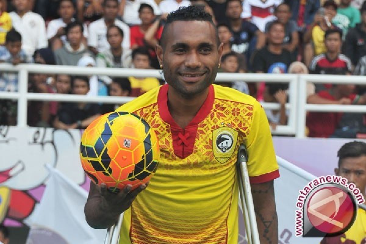 Titus Bonai sumbang PSM dua gol 