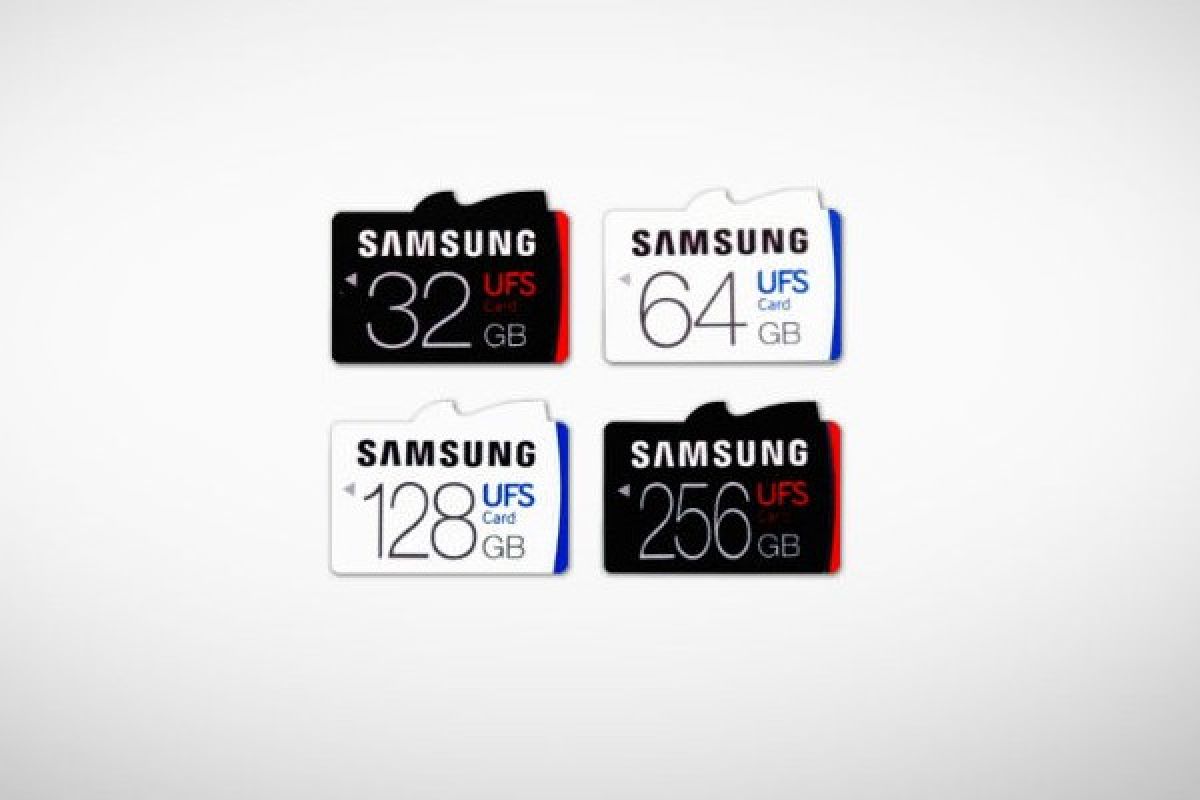 Samsung perkenalkan UFS card pengganti microSD