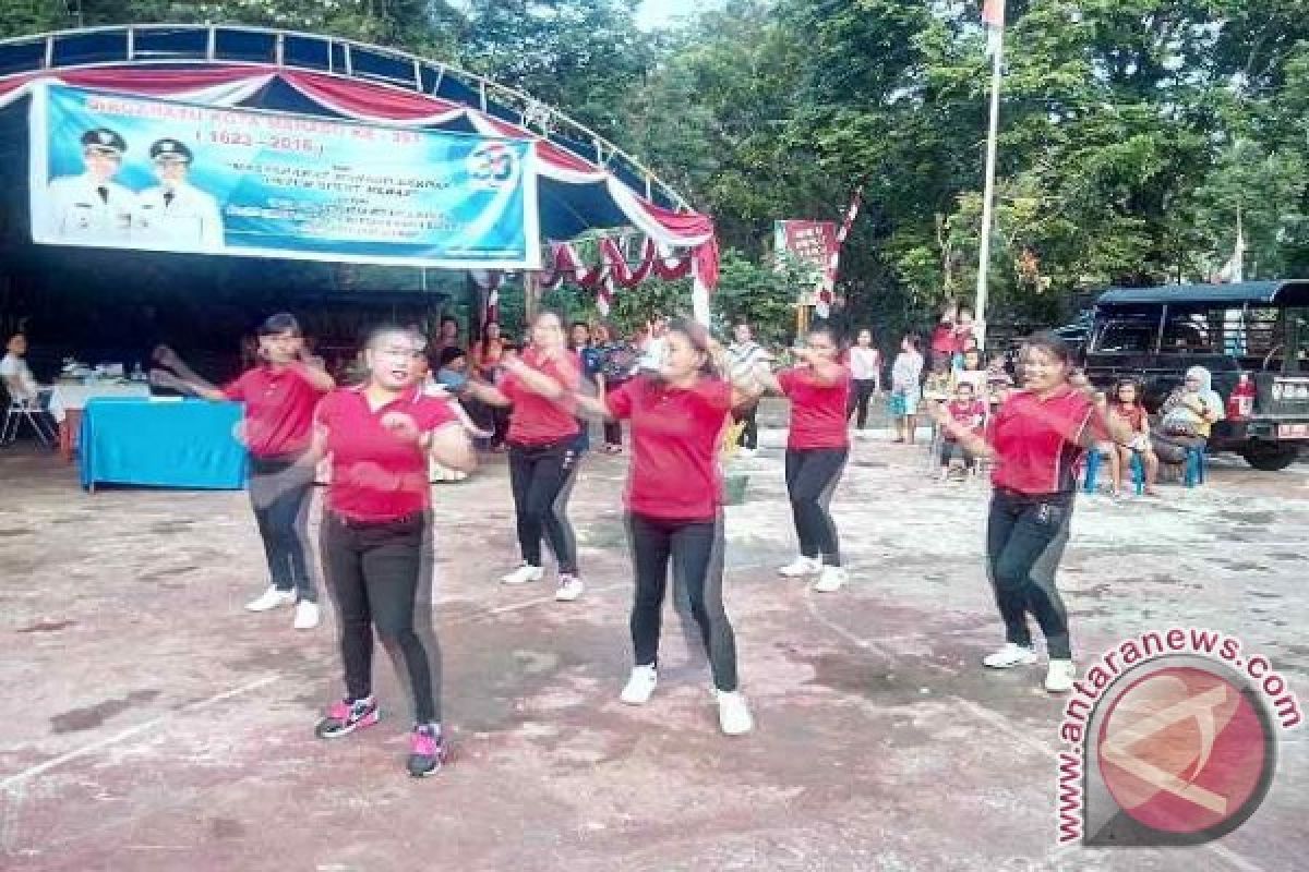 Meriah HUT Manado di Kecamatan Bunaken Darat