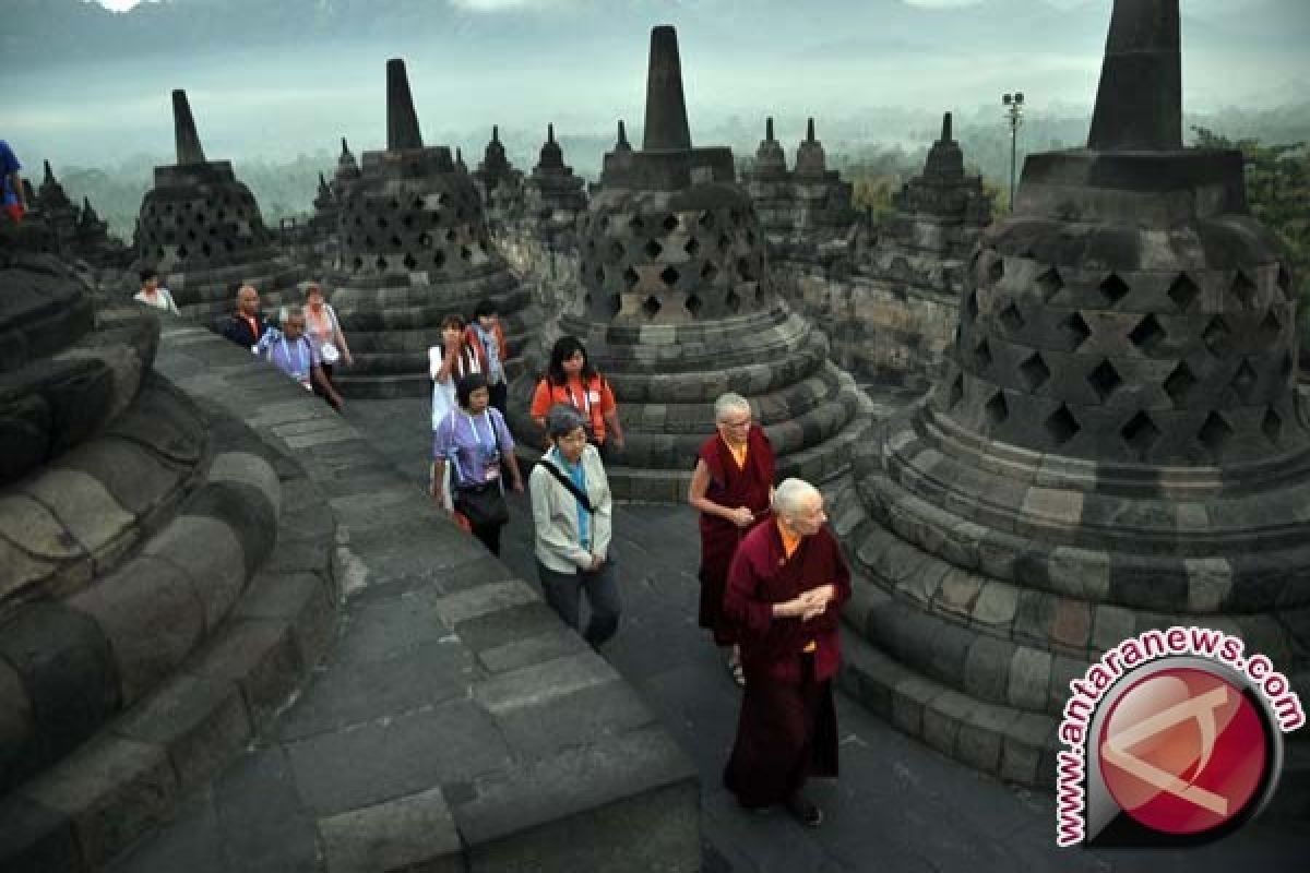 Candi Borobudur Keliling Kota Frankfurt