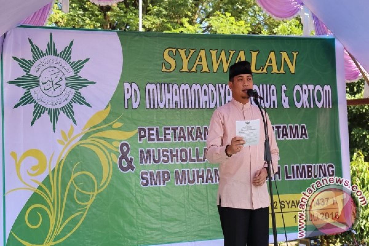 Bupati Adnan hadiri Syawalan Muhammadiyah