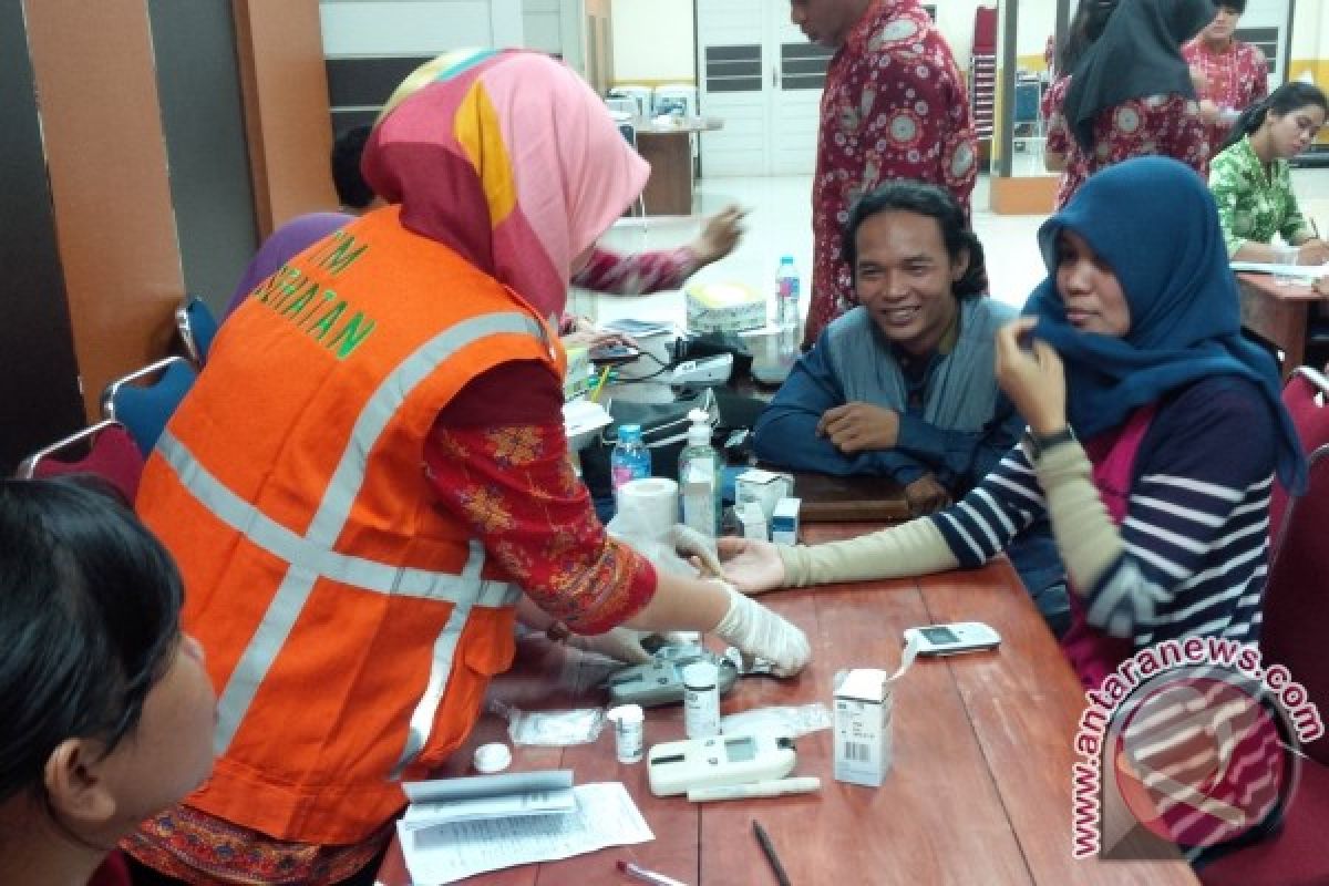 Dinkes Kubu Raya Gelar Pengecekan Kesehatan Gratis 