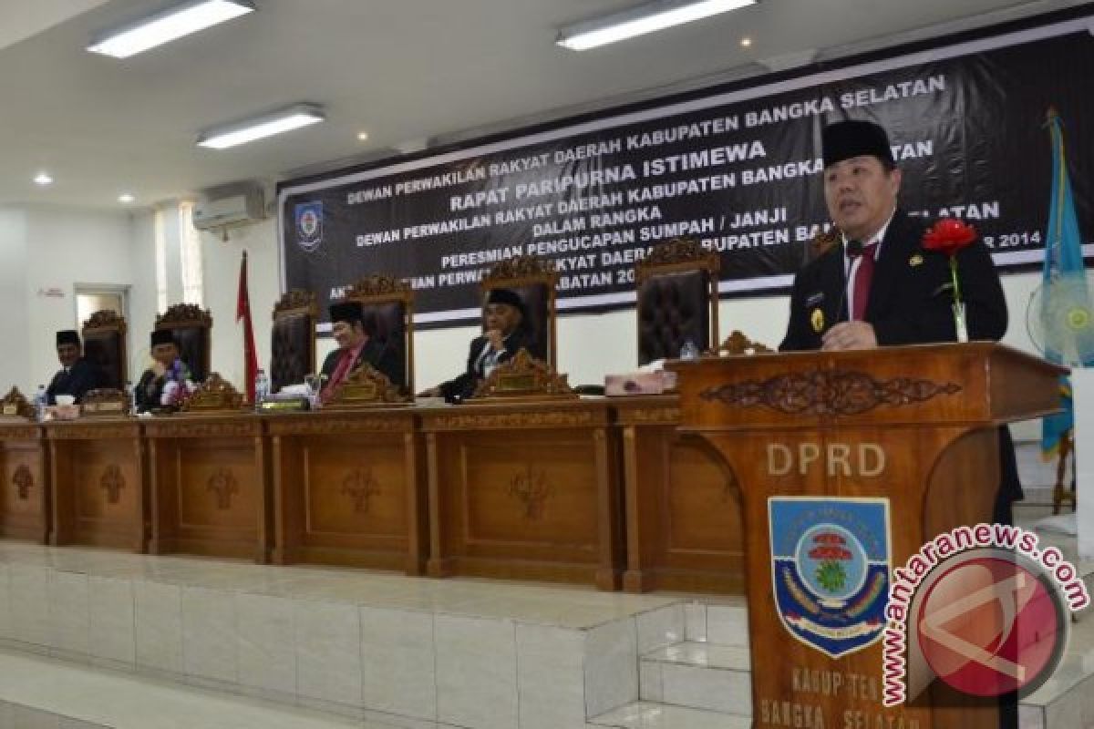 DPRD Bangka Selatan Minta Jabatan Sekda Dilelang