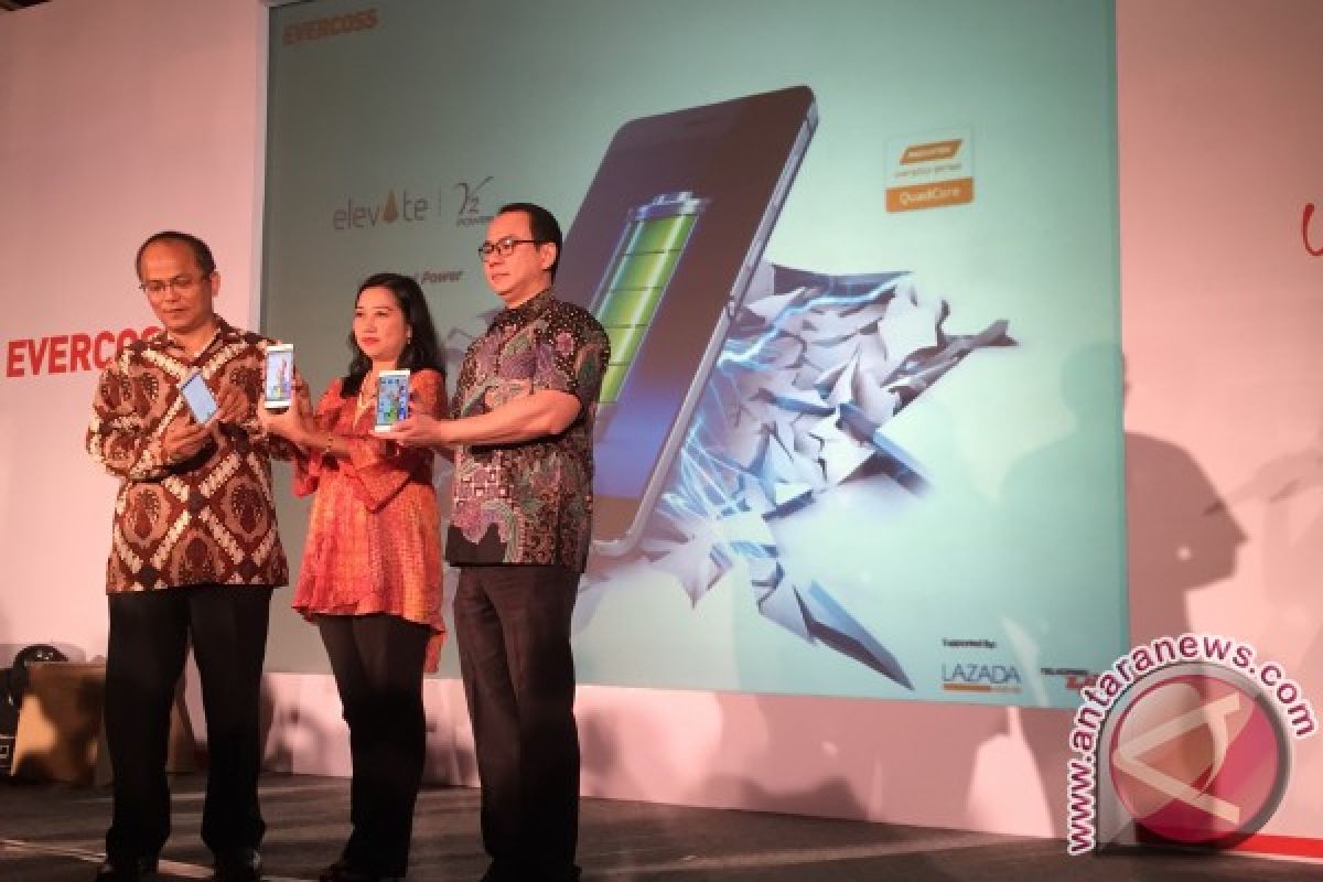 Evercoss luncurkan smartphone dengan baterai 6200 mAh