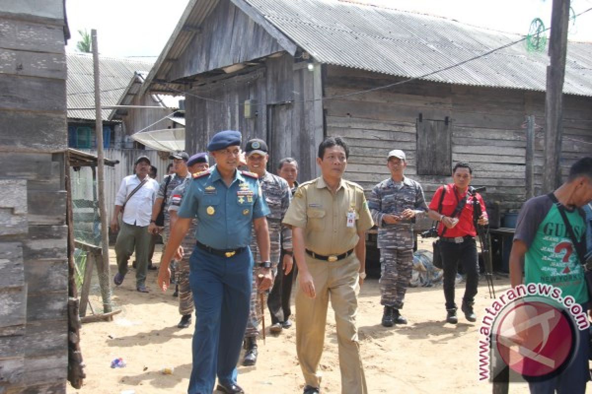 Tanah Bumbu Gandeng TNI -AL Bedah Rumah Nelayan