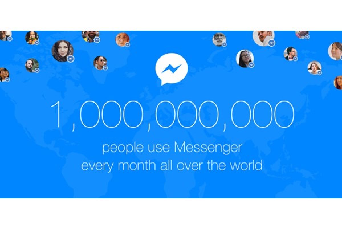 Facebook Messenger sentuh angka 1 miliar pengguna perbulan