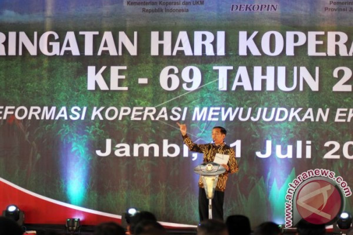Presiden Jokowi sebut TI jadi tantangan gerakan koperasi