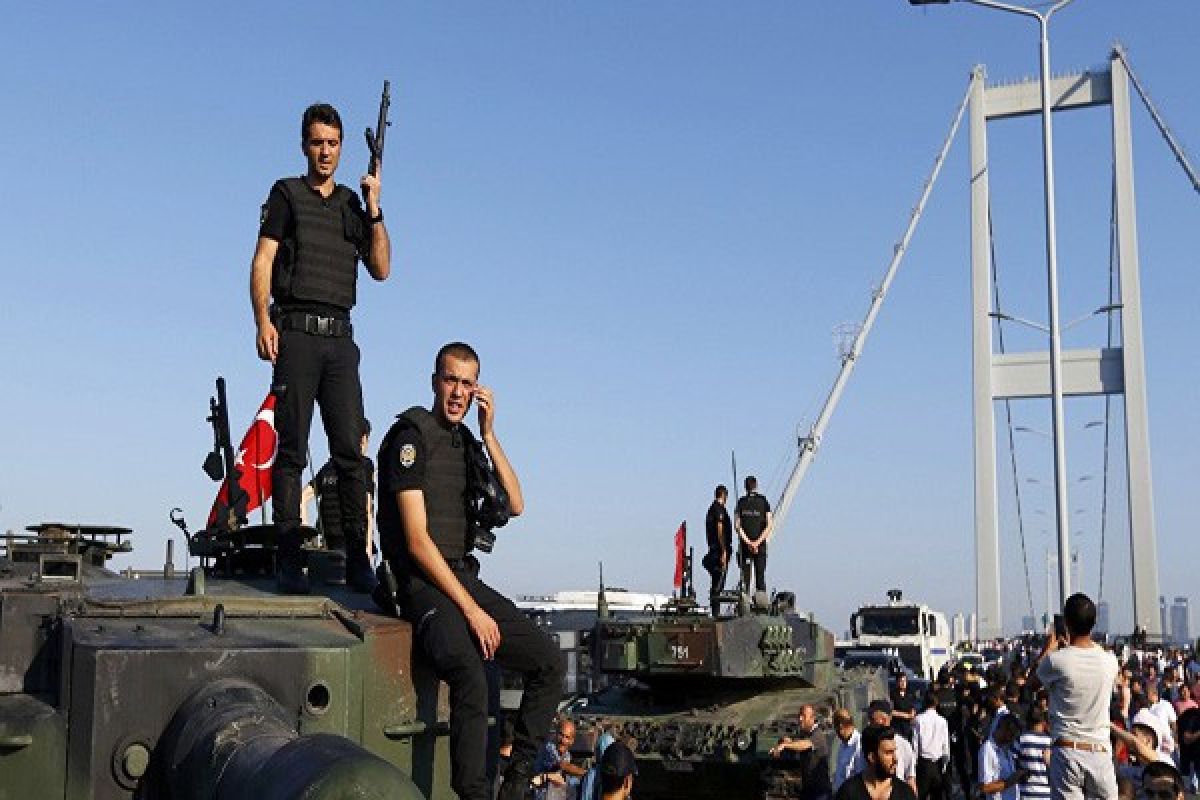 Erdogan : Pasca-kudeta, militer Turki akan ditata ulang