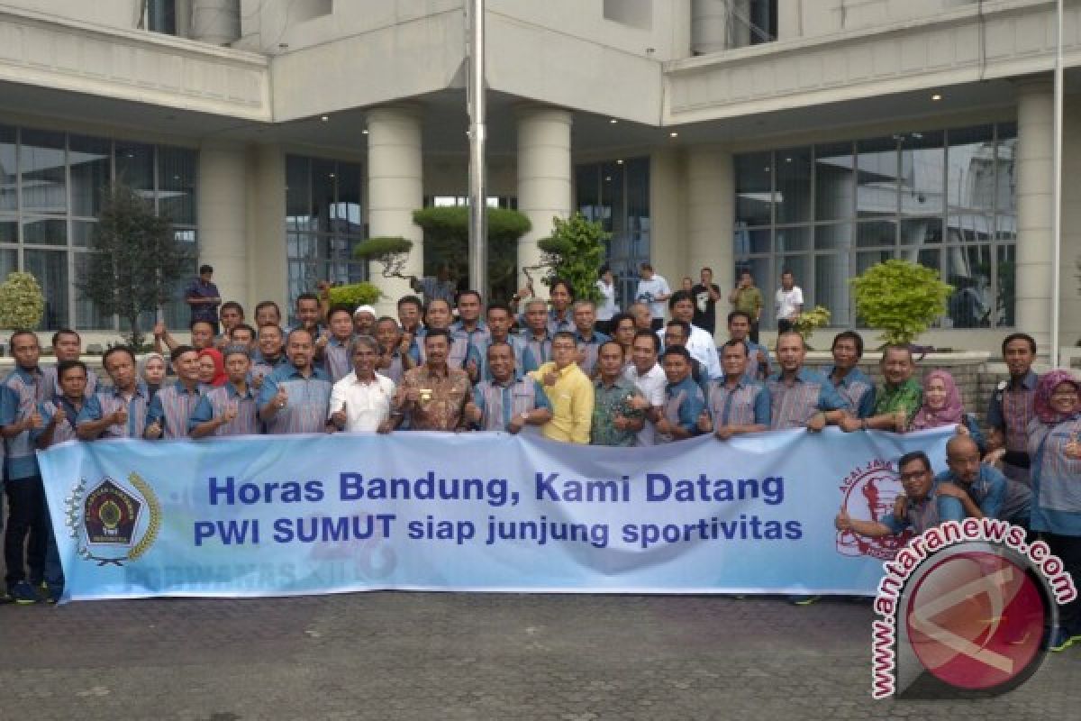 Kontingen Porwanas PWI Sumut