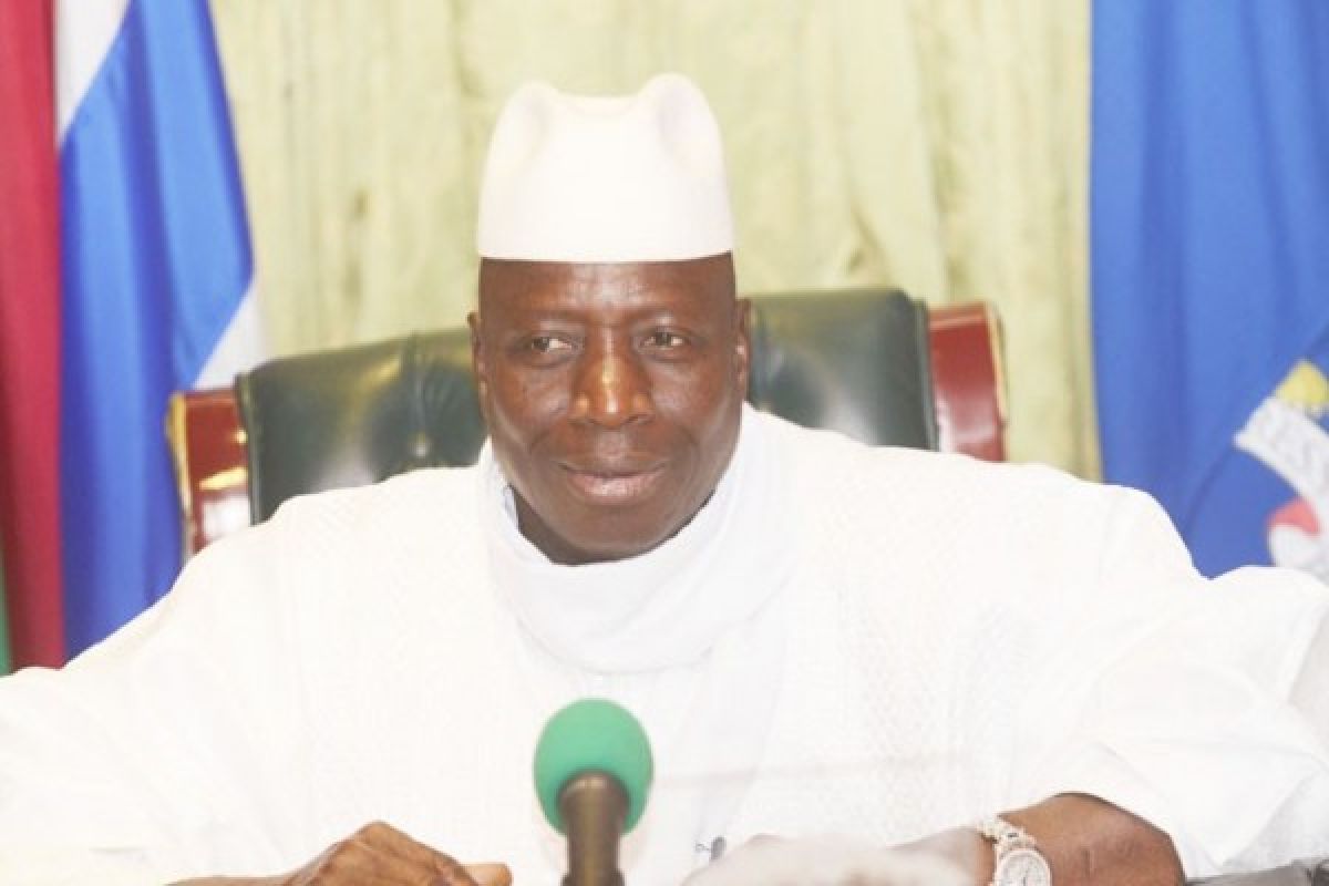 Presiden Gambia Yahya Jammeh pecat 12 dubes