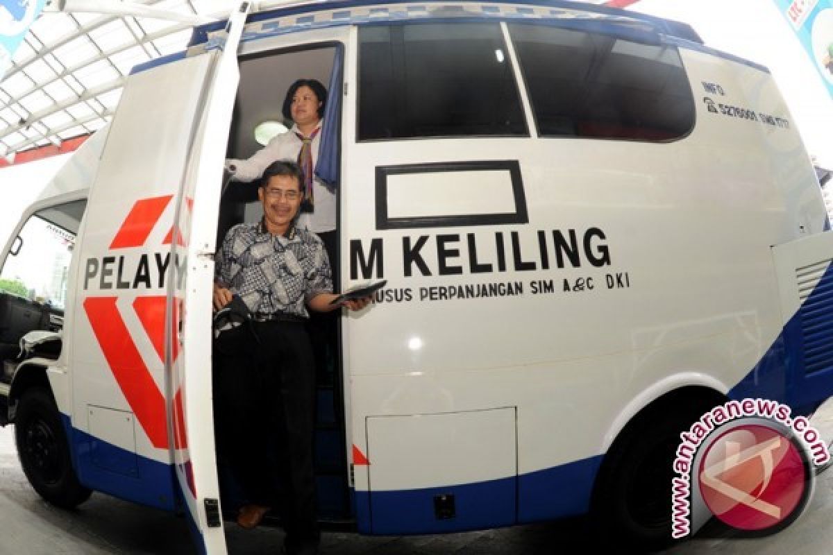 Polda Metro Jaya fasilitasi empat lokasi layanan SIM Keliling Jumat ini