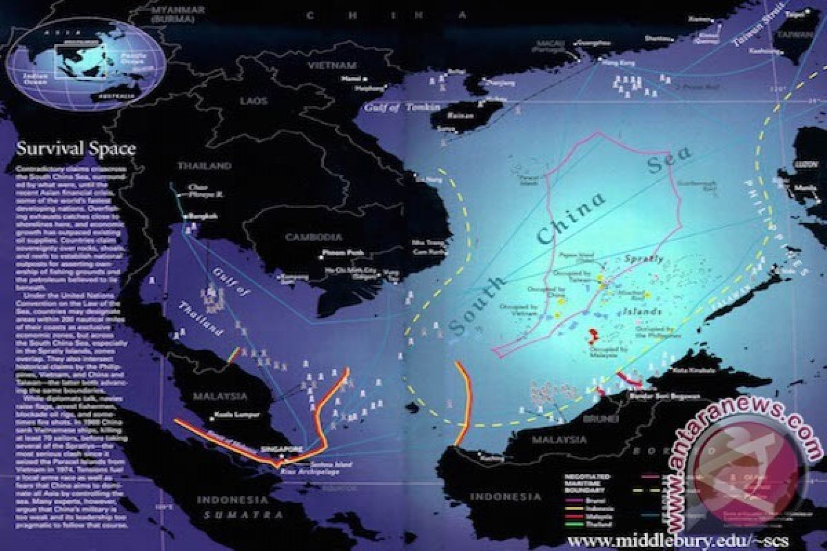 Beijing minta ketegangan atas laut china selatan diredakan