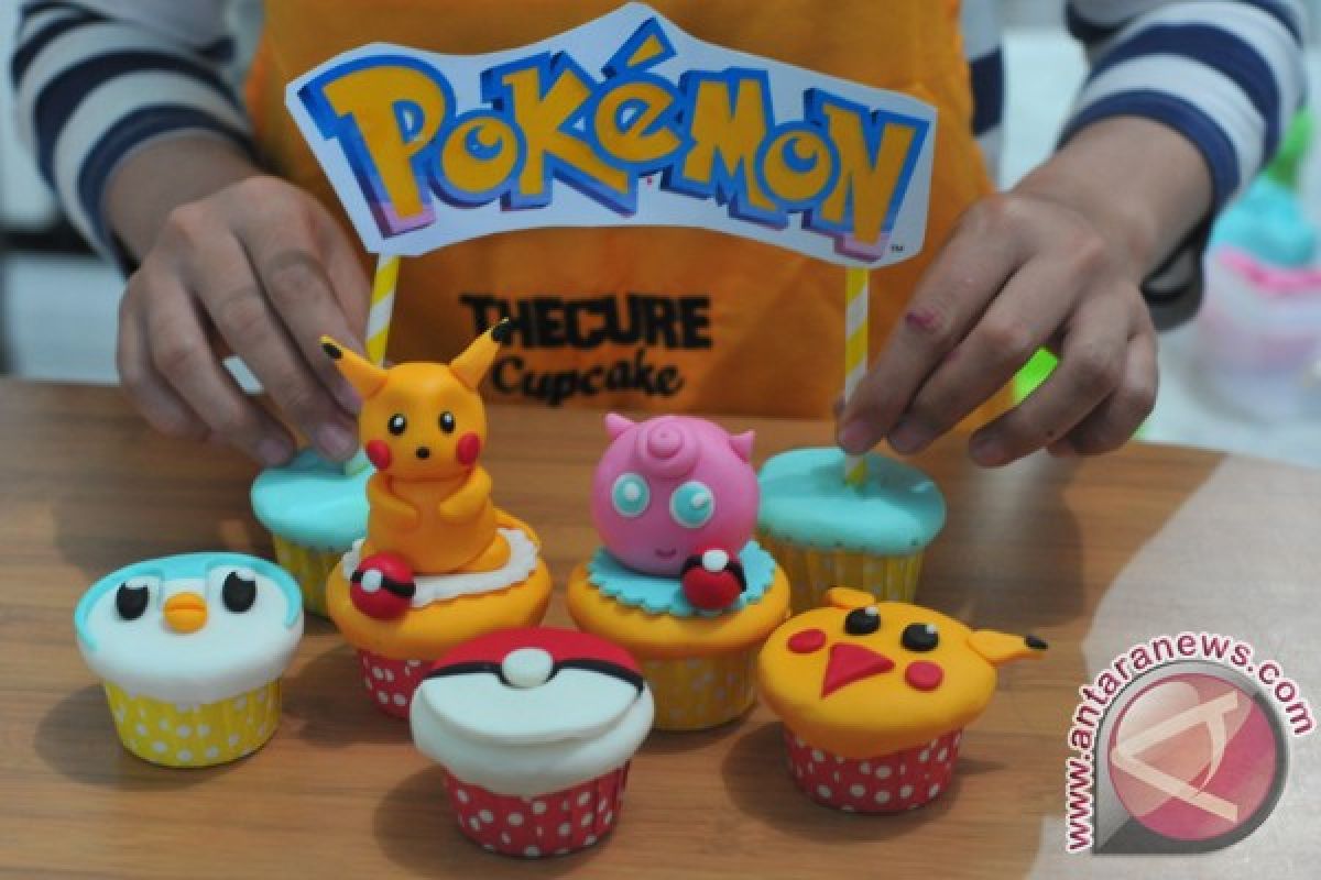 Demam Pokemon Go tingkatkan omset penjual "cupcake" 