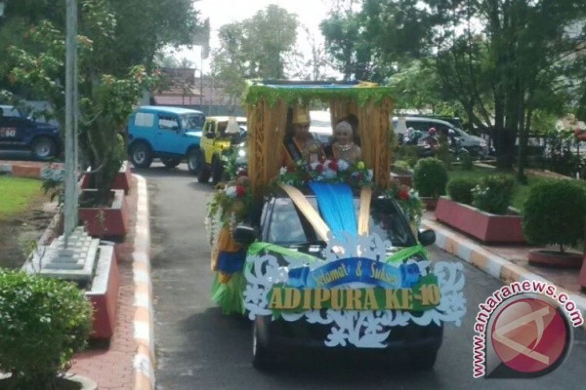 Piala Adipura Buana Diarak Keliling Pangkalan Bun dan Kumai