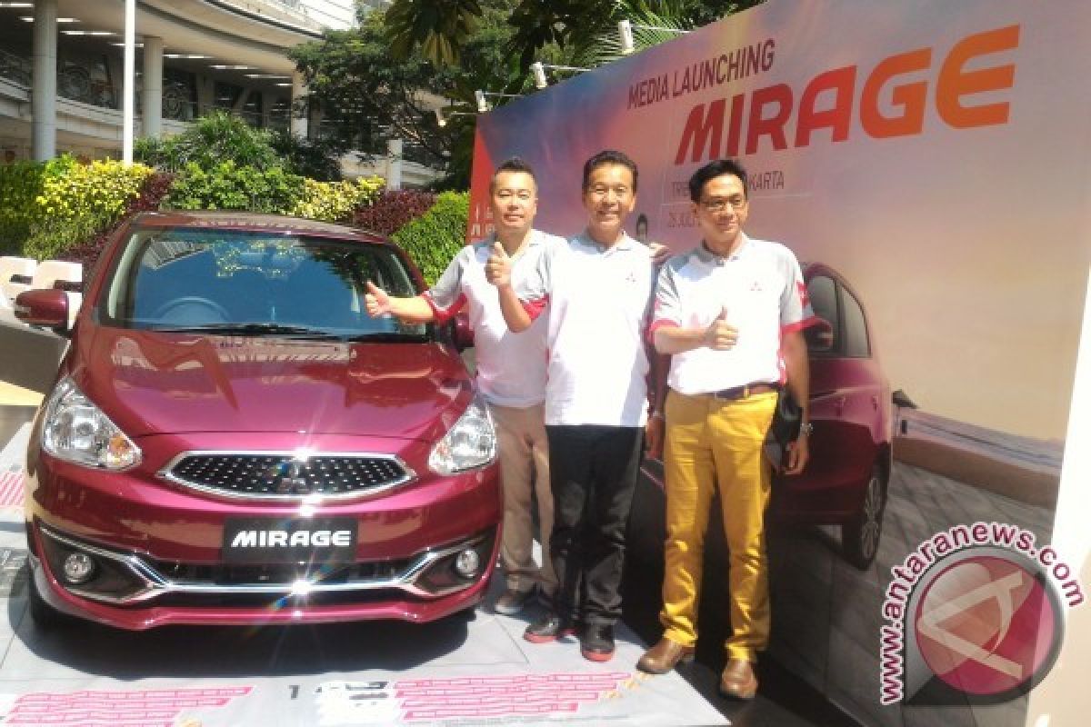 Mitsubishi Perkenalan Penyegaran New Mirage
