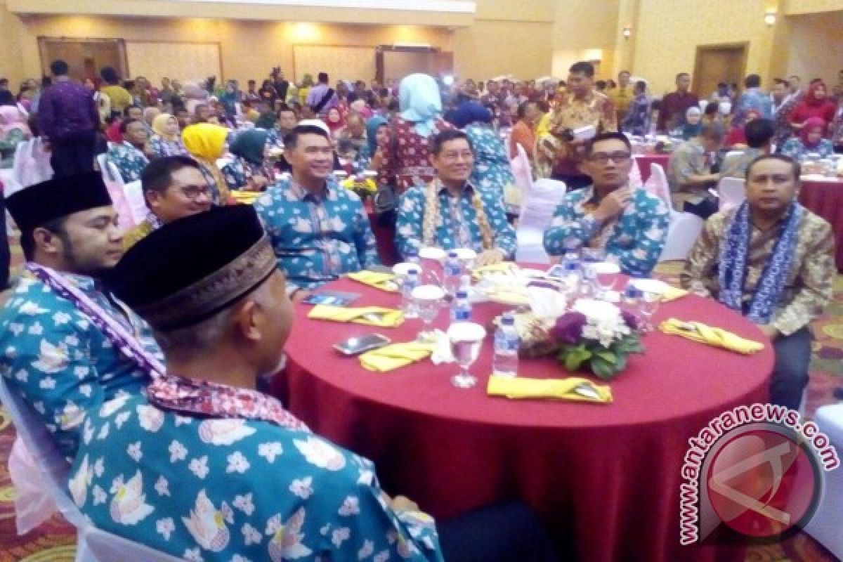 Para walikota se-Indonesia dijamu makan malam 