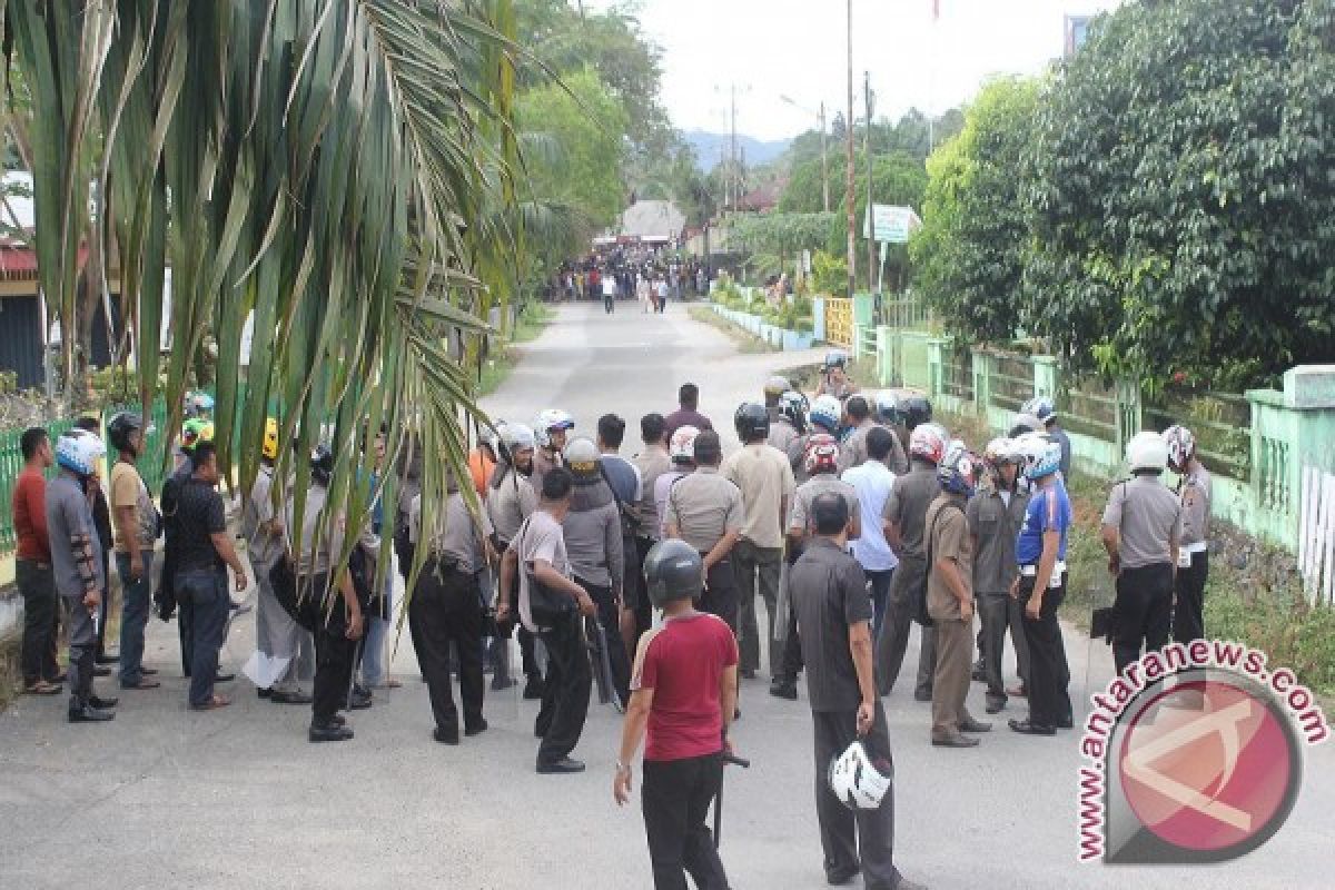 Personel Polres Sawahlunto Diperbantukan ke Sijunjung