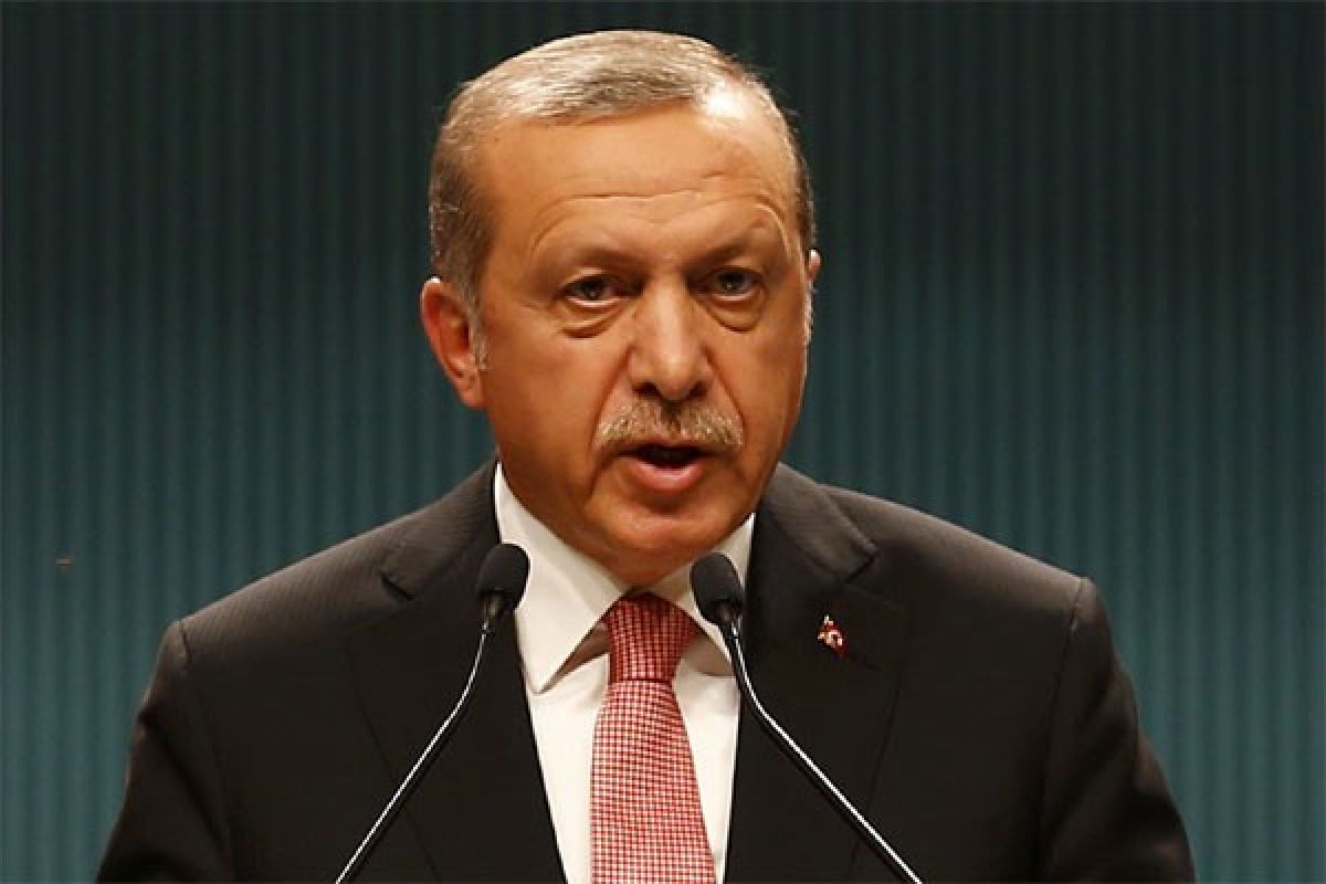 Erdogan minta bank sentral Turki pangkas suku bunga