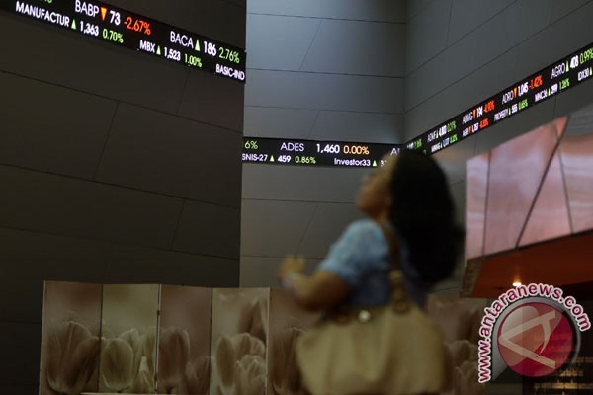 IHSG Senin dibuka naik tipis 1,04 poin