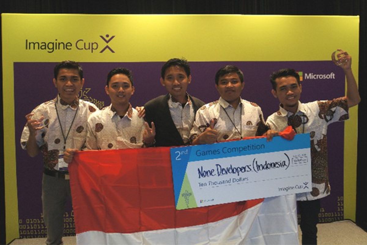 Tim Indonesia jadi runner-up Imagine Cup 2016 tingkat dunia